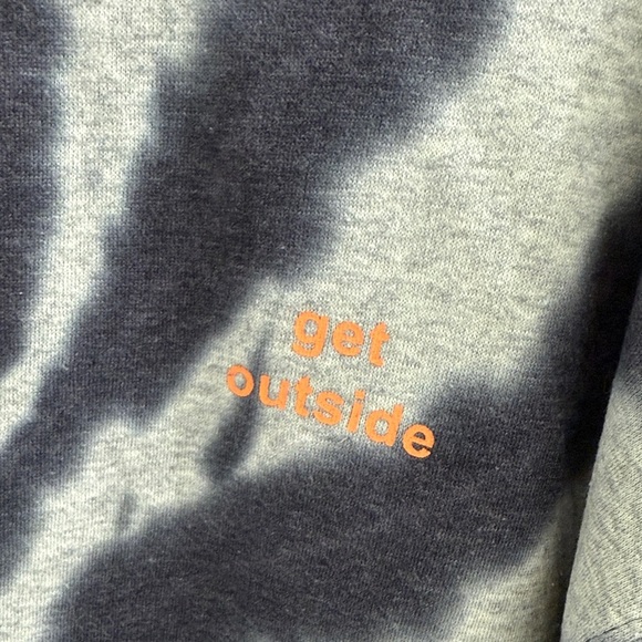 Wild Fable Black and Gray Tie-Dye Sweater - Picture 2 of 4